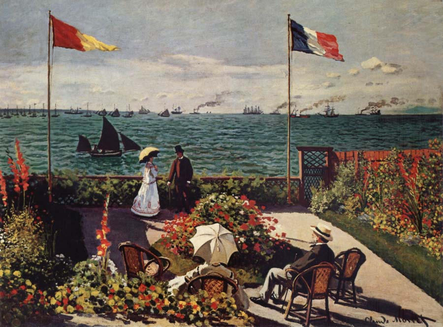 Claude Monet Terrace at Sainte